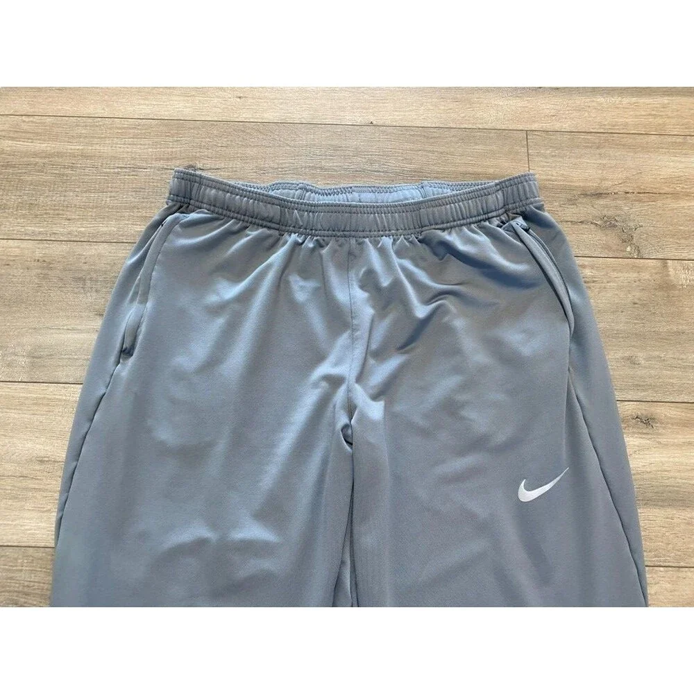 Nike Dri-FIT Challenger Men XL Grey Tapered Running Pants DB4107-084 Joggers